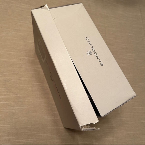 Bandolino Madia Size 5 Open-Toe Black Patent Dress Sandals, NIB - Picture 10 of 10